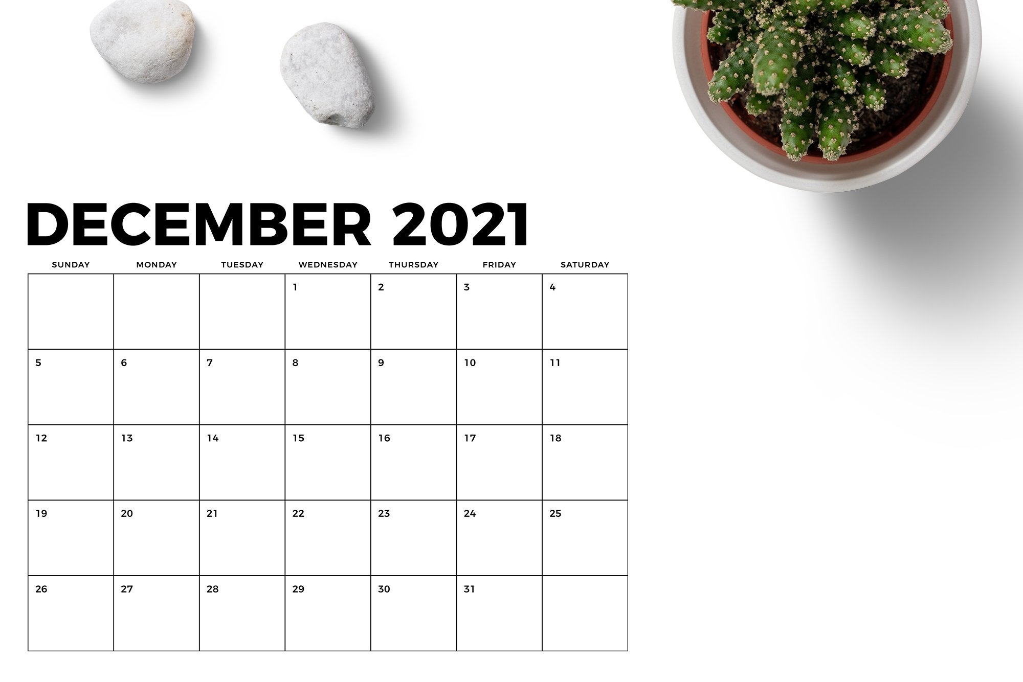 8.5 X 11 Inch Bold 2021 Calendar (438443) | Flyers