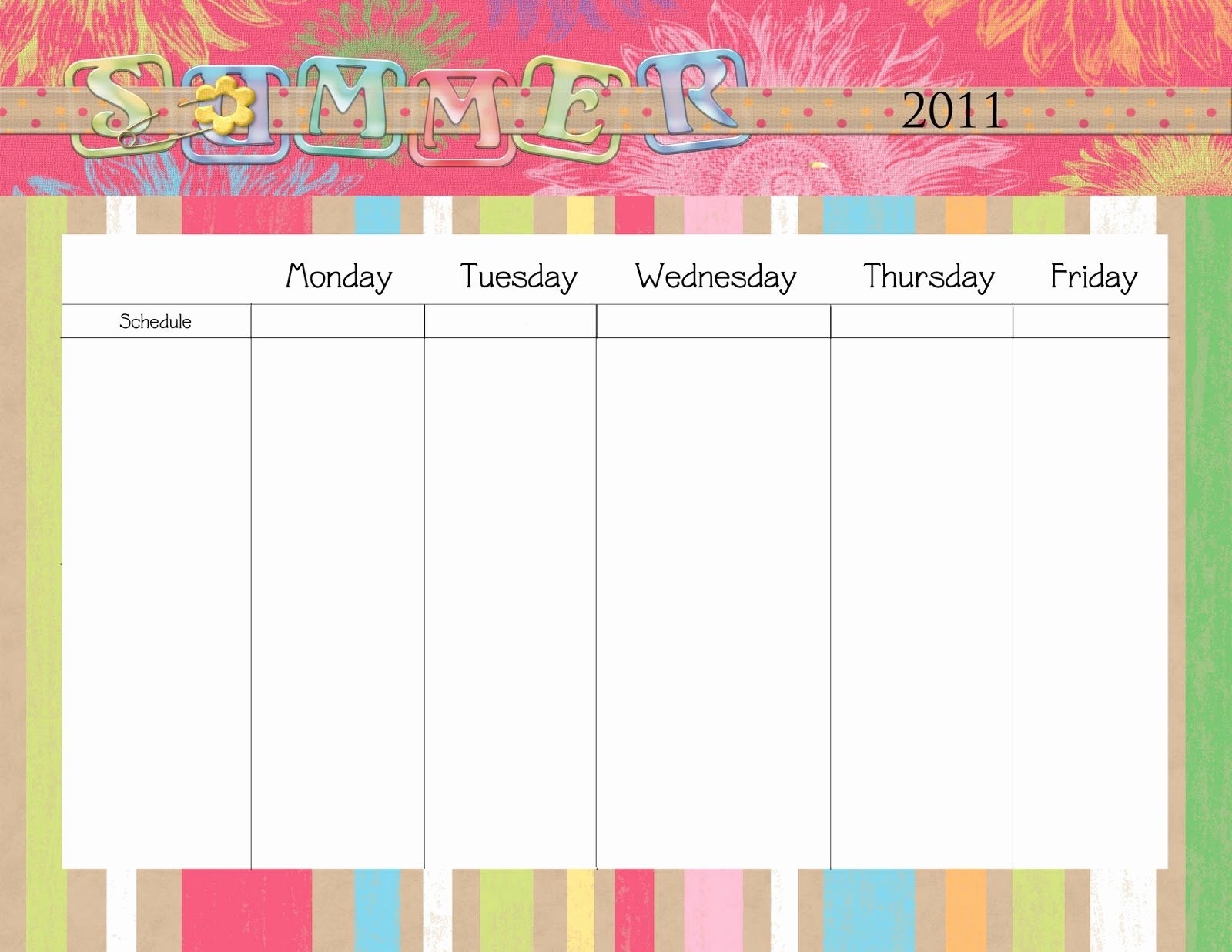 Beautiful 34 Examples Free Printable Blank Calendar Monday