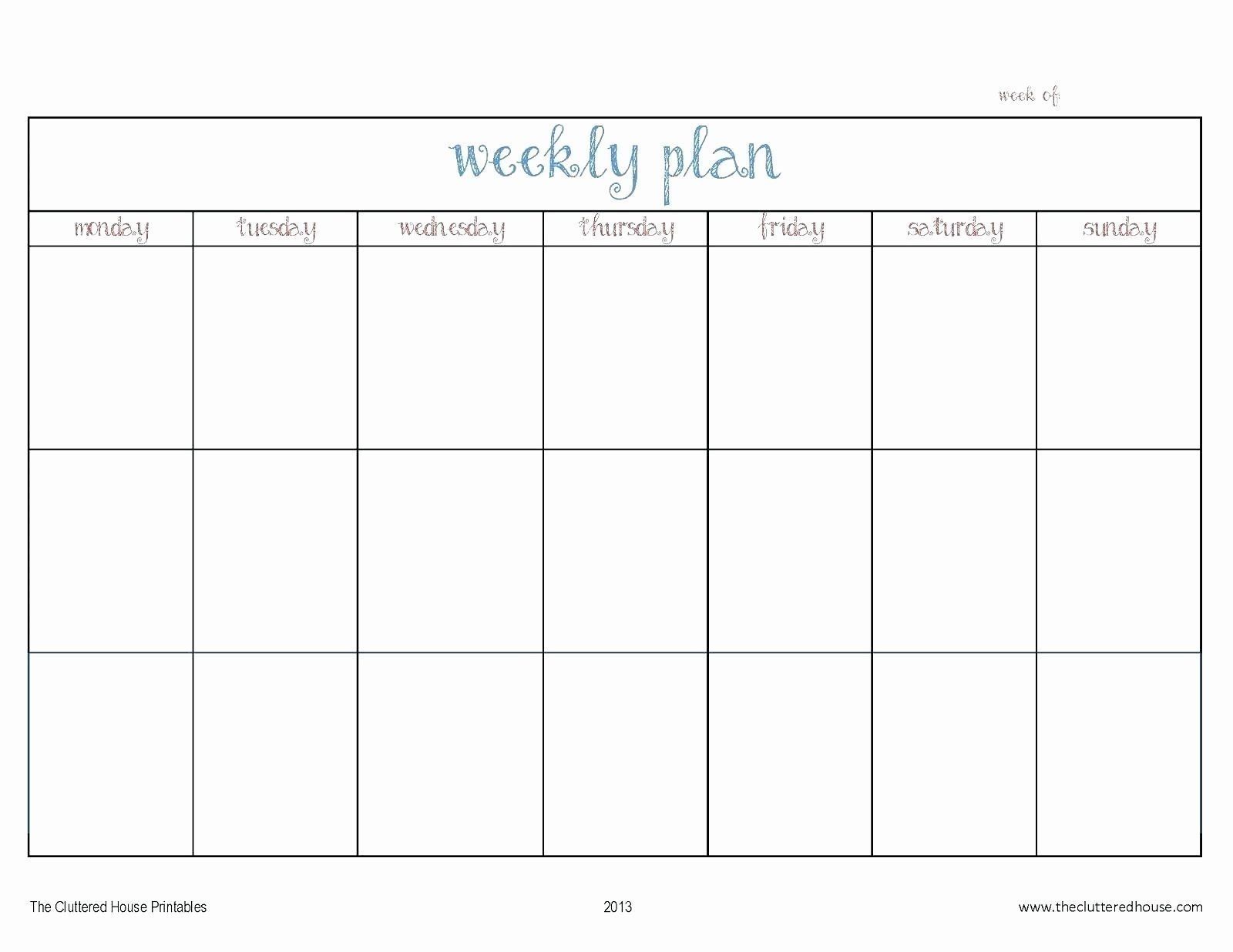 Best Monday Friday Calendar Printable In 2020 | Weekly