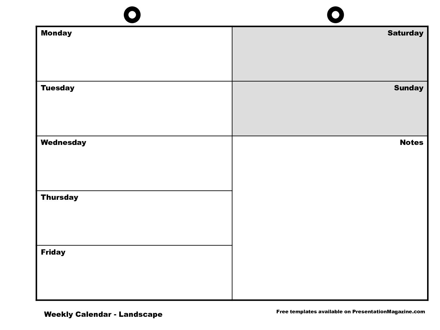 Blank Week Calendar Clipart 20 Free Cliparts | Download