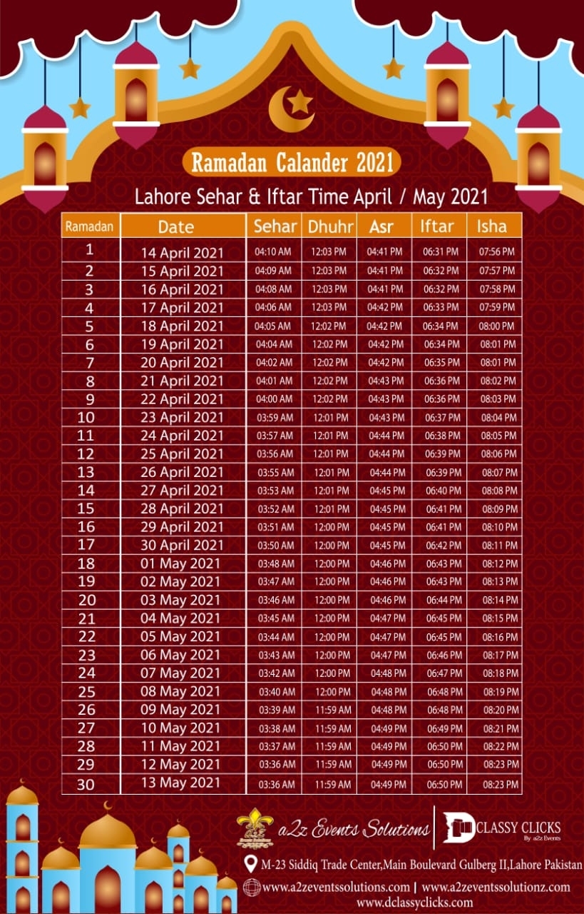 Calendar For 2021 With Holidays And Ramadan - 2021 Daily