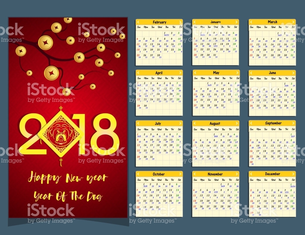 Chinese Lunar Calendar 2018