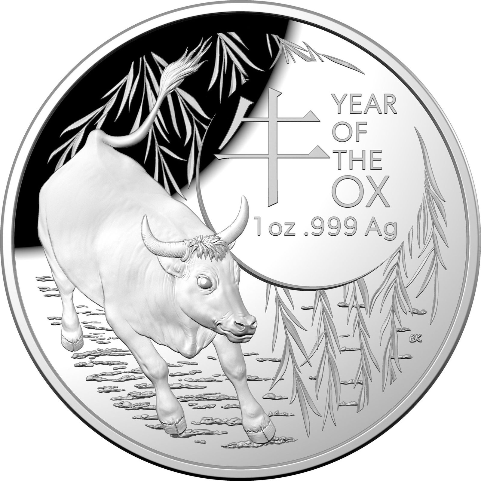 Coins Australia - 2021 Lunar Year Of The Ox $5 Fine Silver