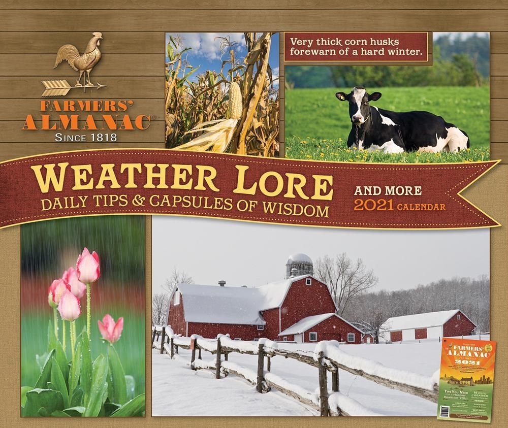 Farmers Almanac 2021 6.125 X 5.125 Inch Weather, Lore