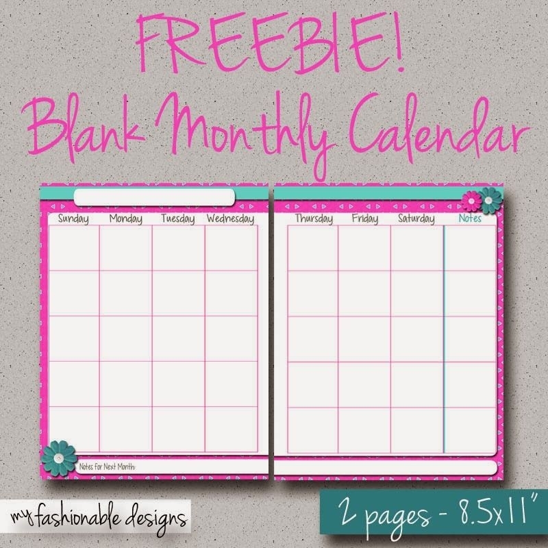 Fashionable Moms: Calendar | Planner Printables Free