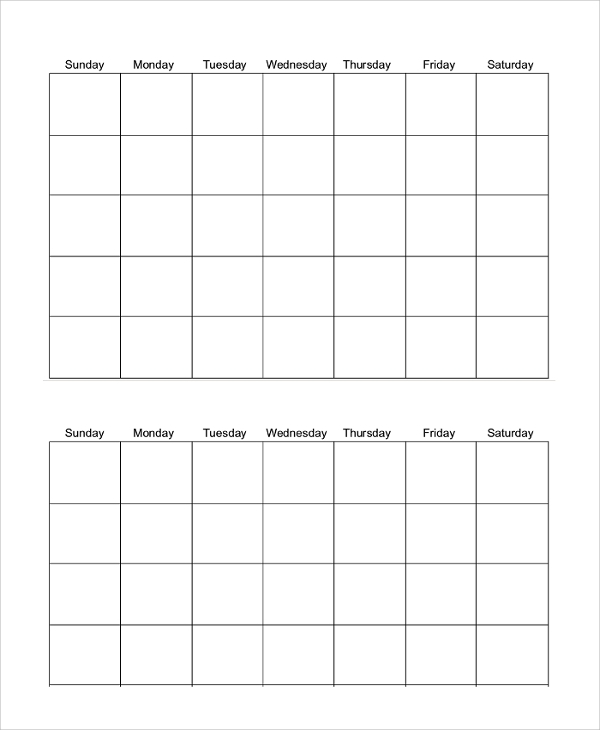 Free 7+ Sample Printable Calendar Templates In Pdf | Ms Word