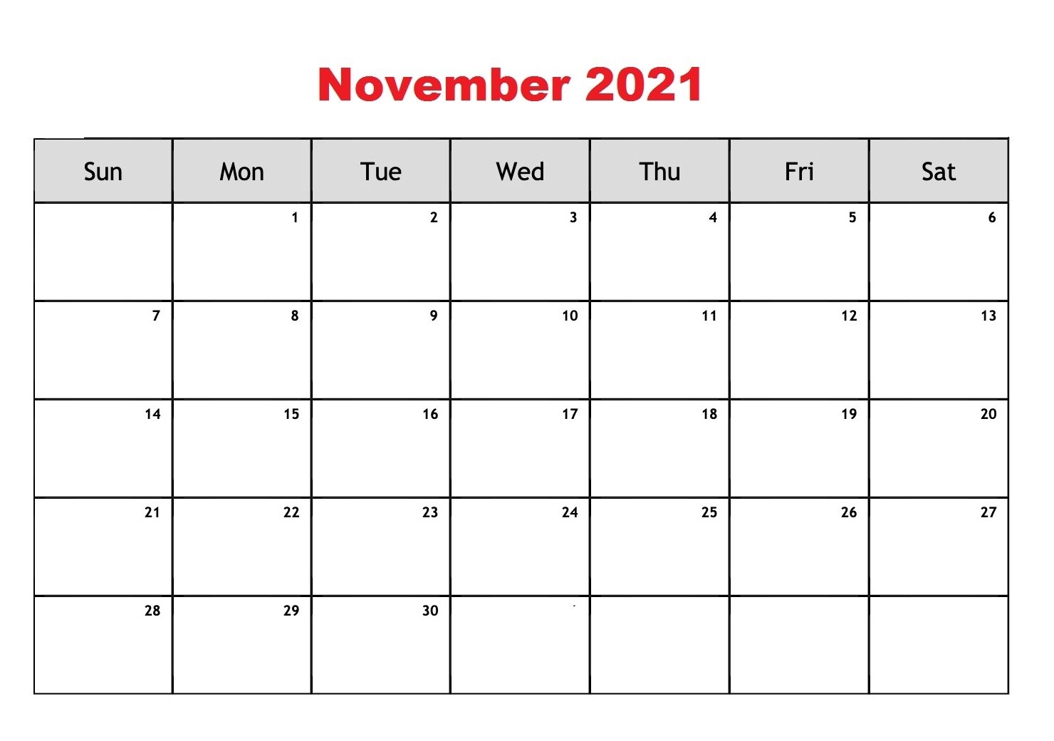 Free Downloadable 2021 Word Calendar / Monthly Calendar