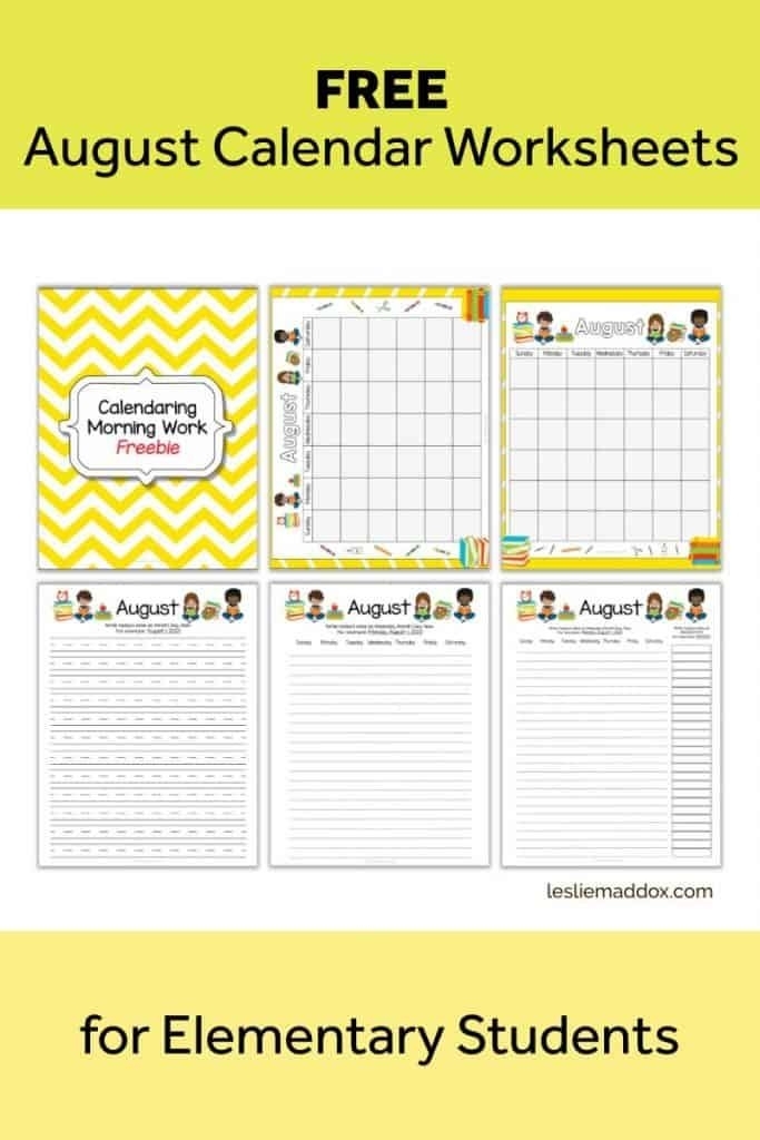 Free Printable Homeschool Worksheets For Morning Work To