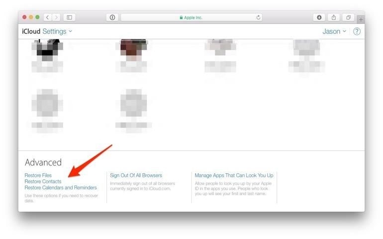 How To Restore Your Icloud Files, Contacts, Calendars And