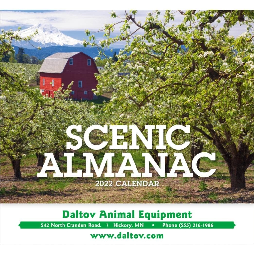 Imprinted Scenic Almanac Calendars (2022) | Calendars