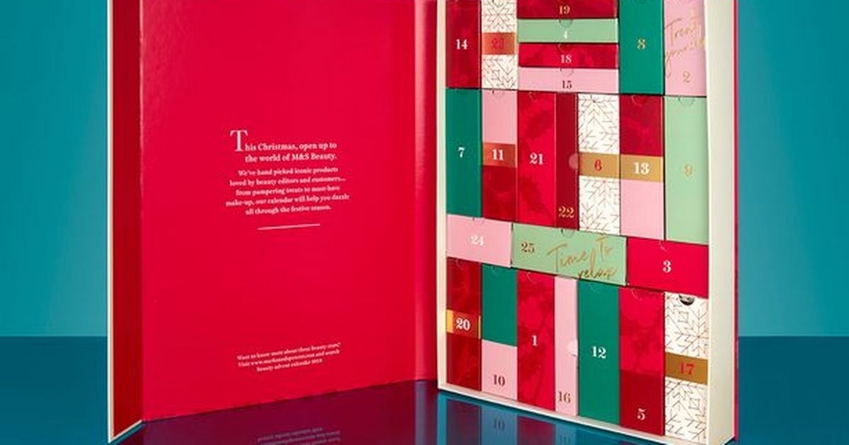 Marks And Spencer Launches £35 Beauty Advent Calendar