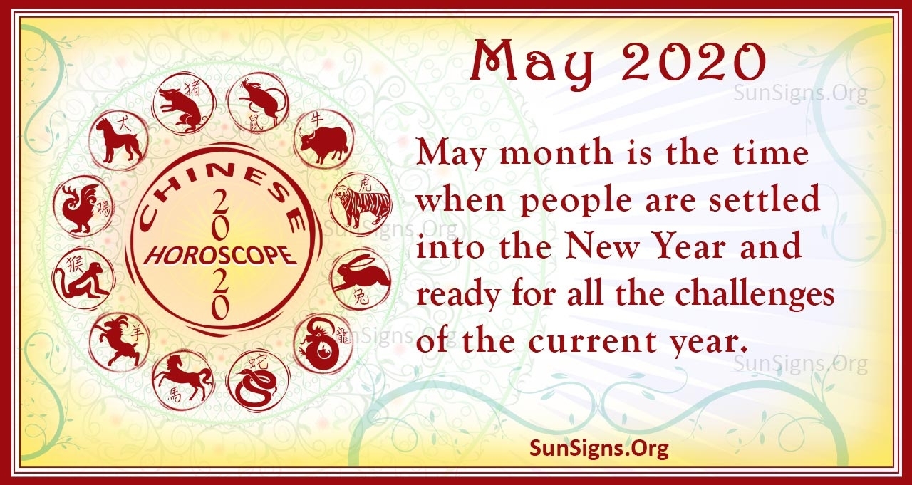 May 2020 Chinese Horoscope Predictions | Sunsigns