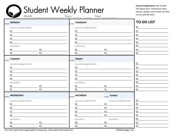 Pinrhonda Easter On Planners | Student Daily Planner