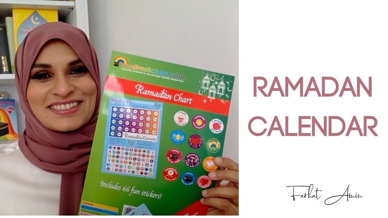 Ramadan Calendar, Ramadan Chart For Muslim Children