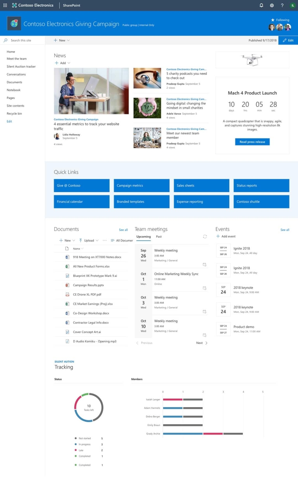 Sharepoint Modern Pages Calendar View - Calnda