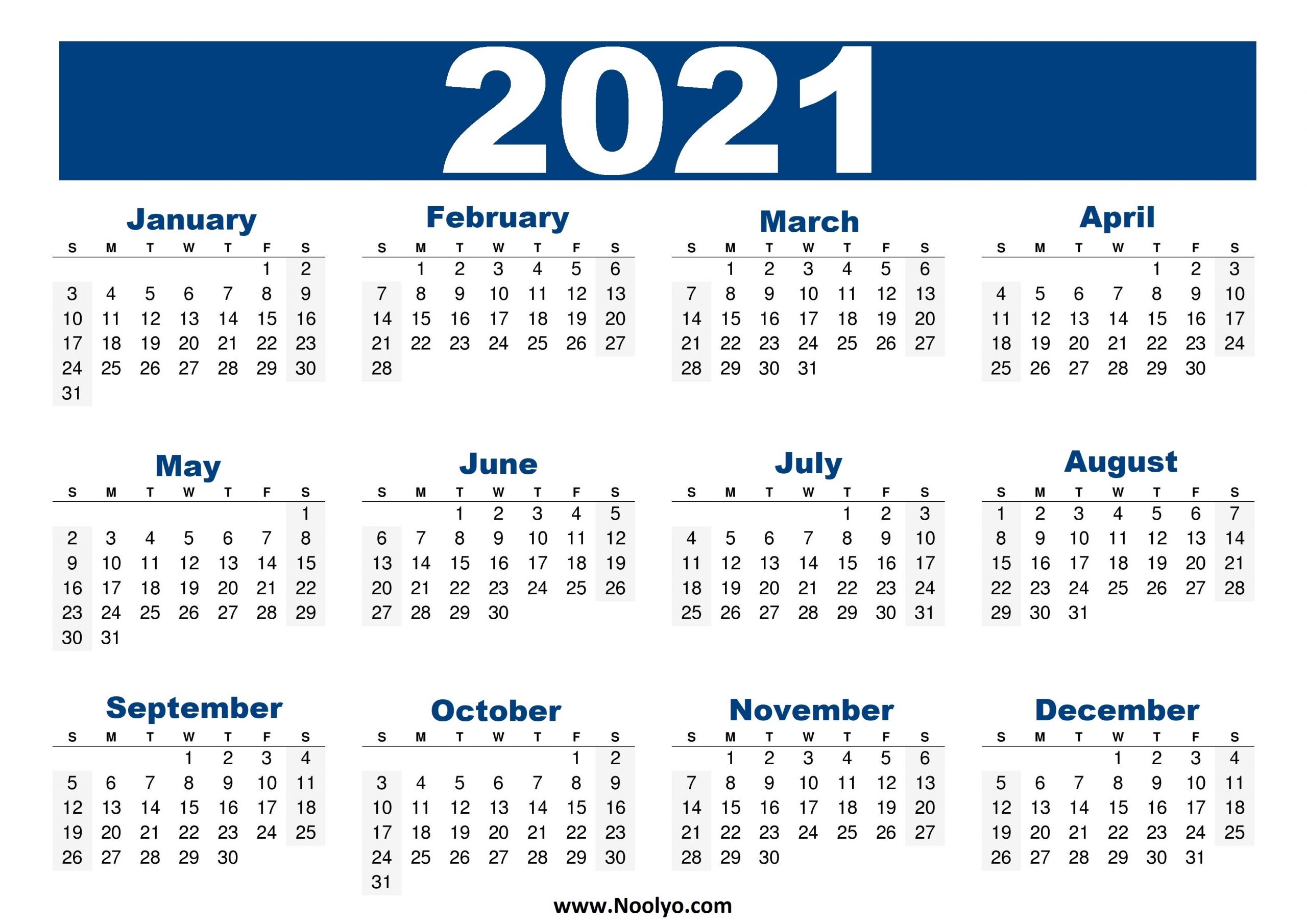 State Calendar 2021 | Printable March