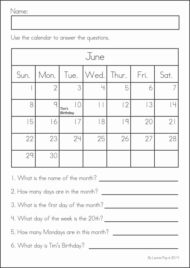 The 25+ Best Calendar Worksheets Ideas On Pinterest