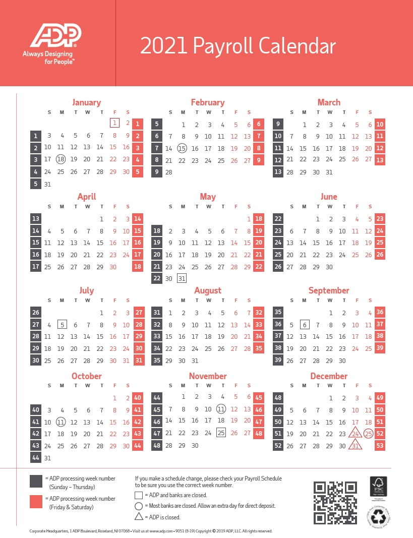 Ups Payroll Calendar 2021 | Payroll Calendar