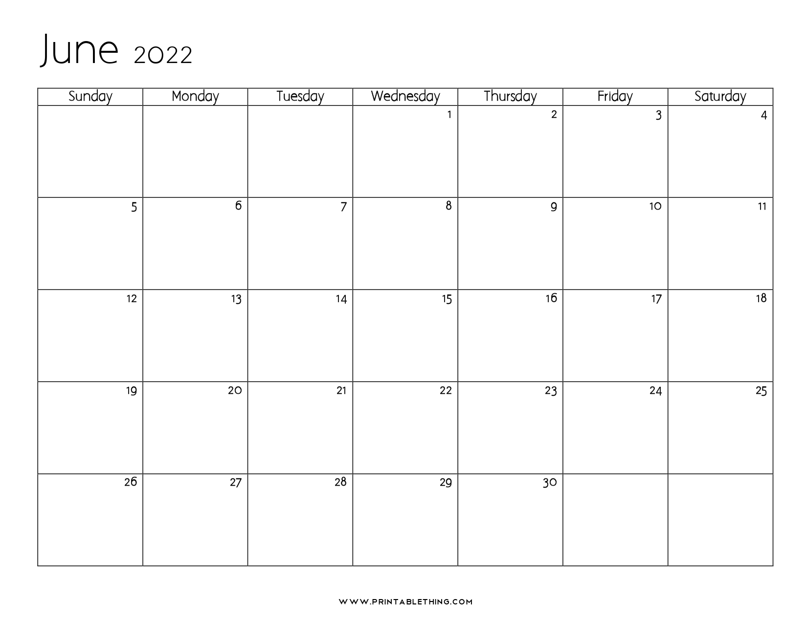 19+ June 2022 Calendar | Printable Pdf, Us Holidays, Blank