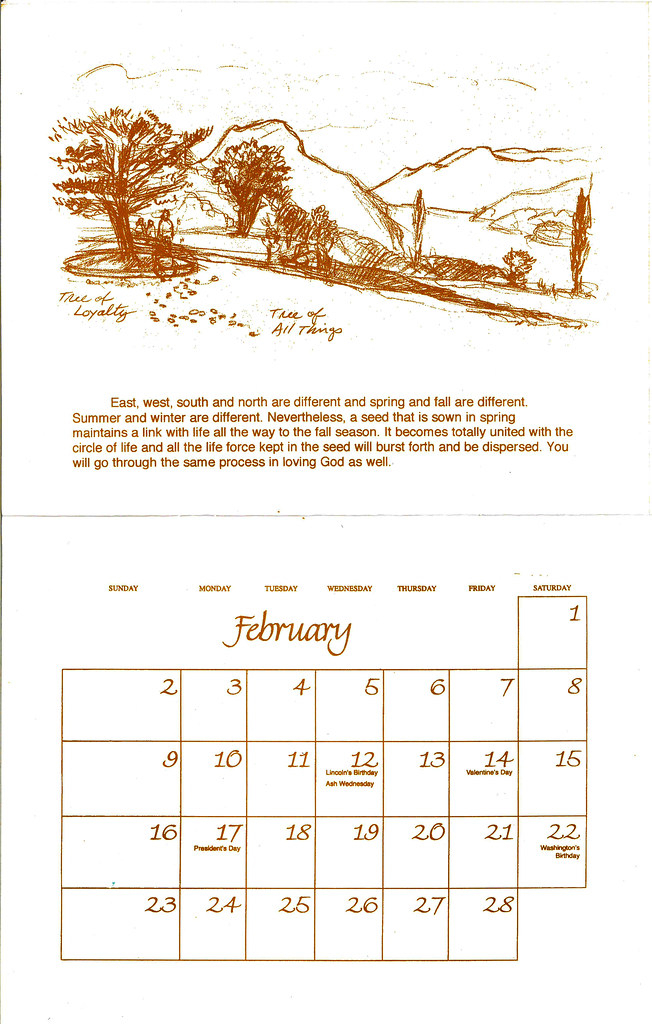 1996 Calendar 03 | Bruce Daniel Biddle | Flickr