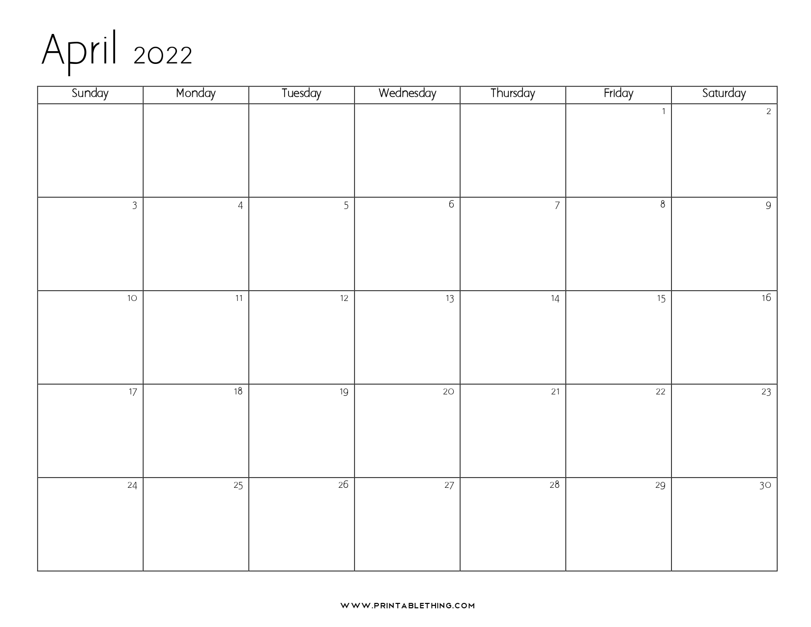 20+ April 2022 Calendar | Printable, Pdf, Us Holidays