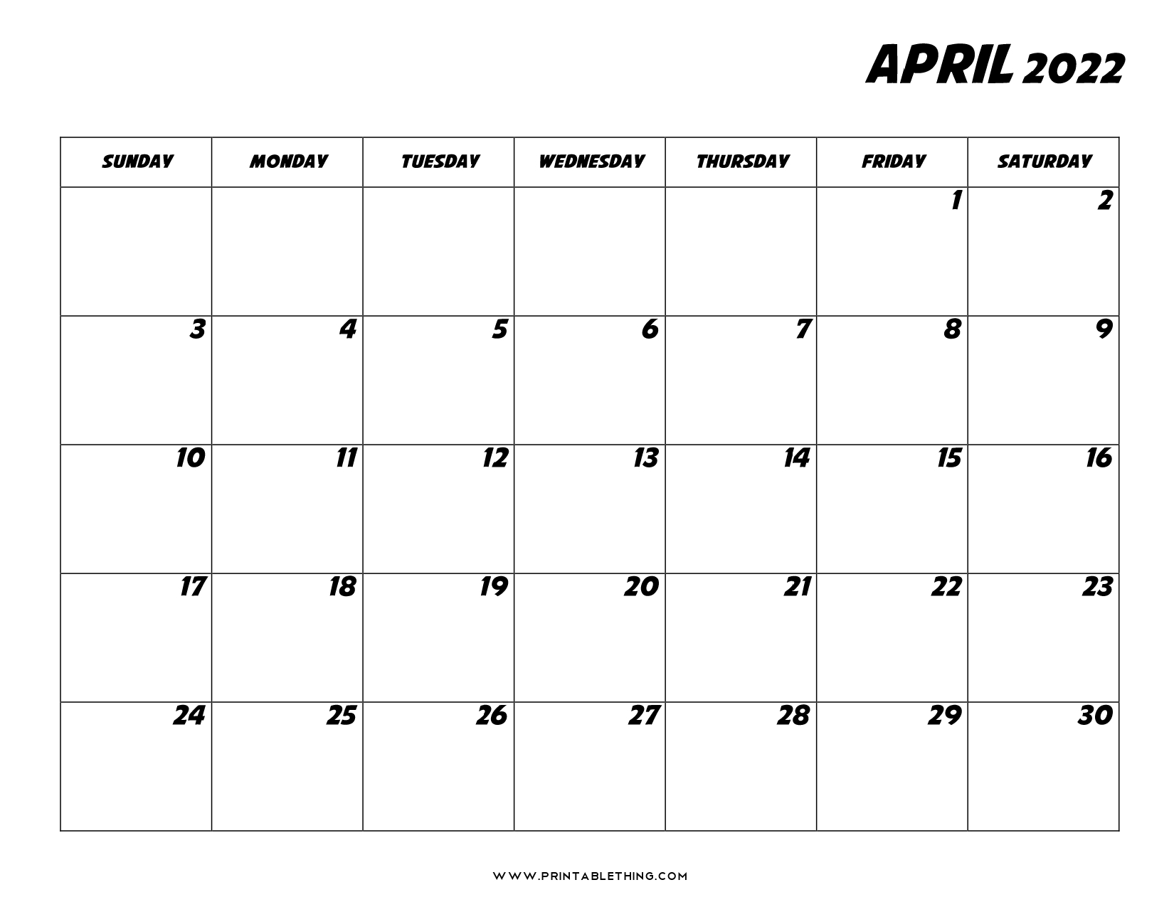 20+ April 2022 Calendar | Printable, Pdf, Us Holidays