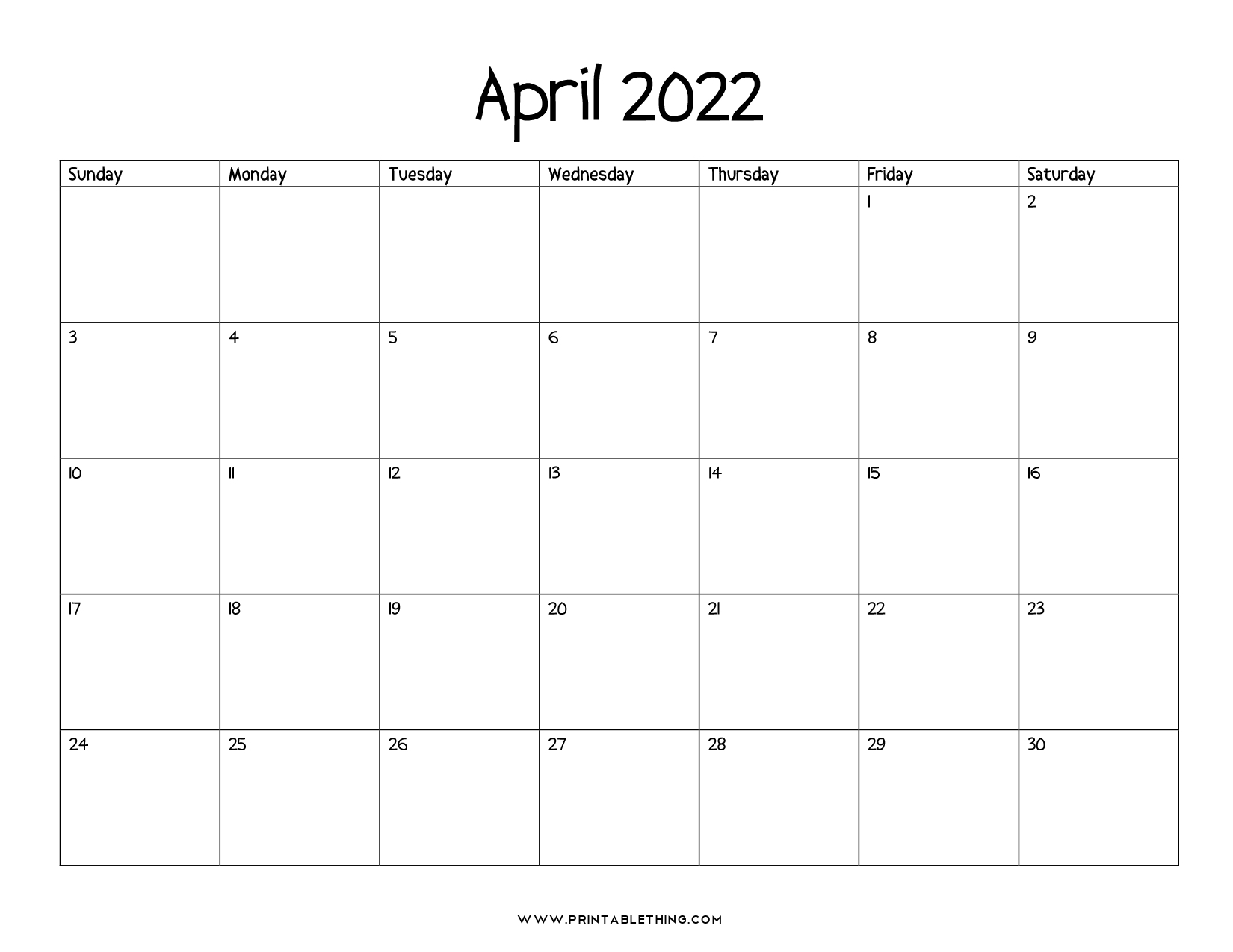 20+ April 2022 Calendar | Printable, Pdf, Us Holidays