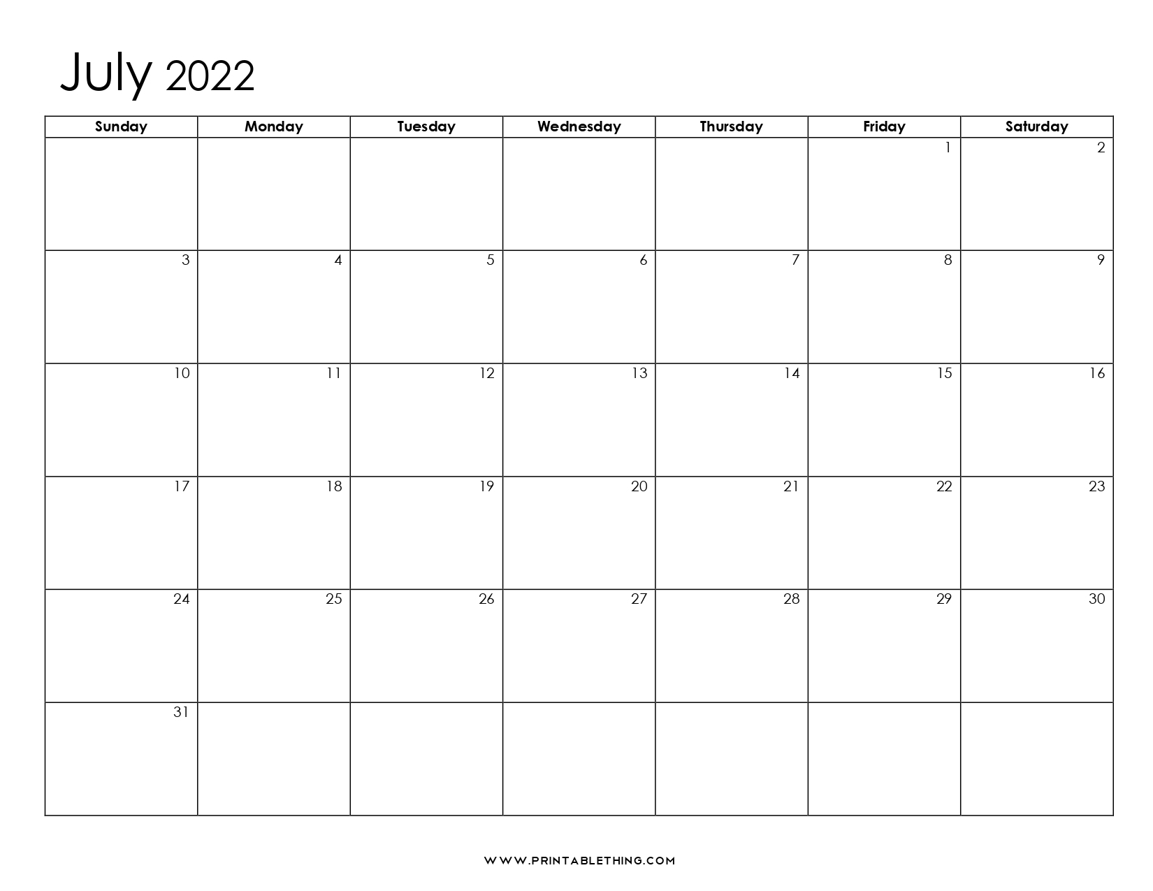 20+ July 2022 Calendar | Printable, Pdf, Us Holidays