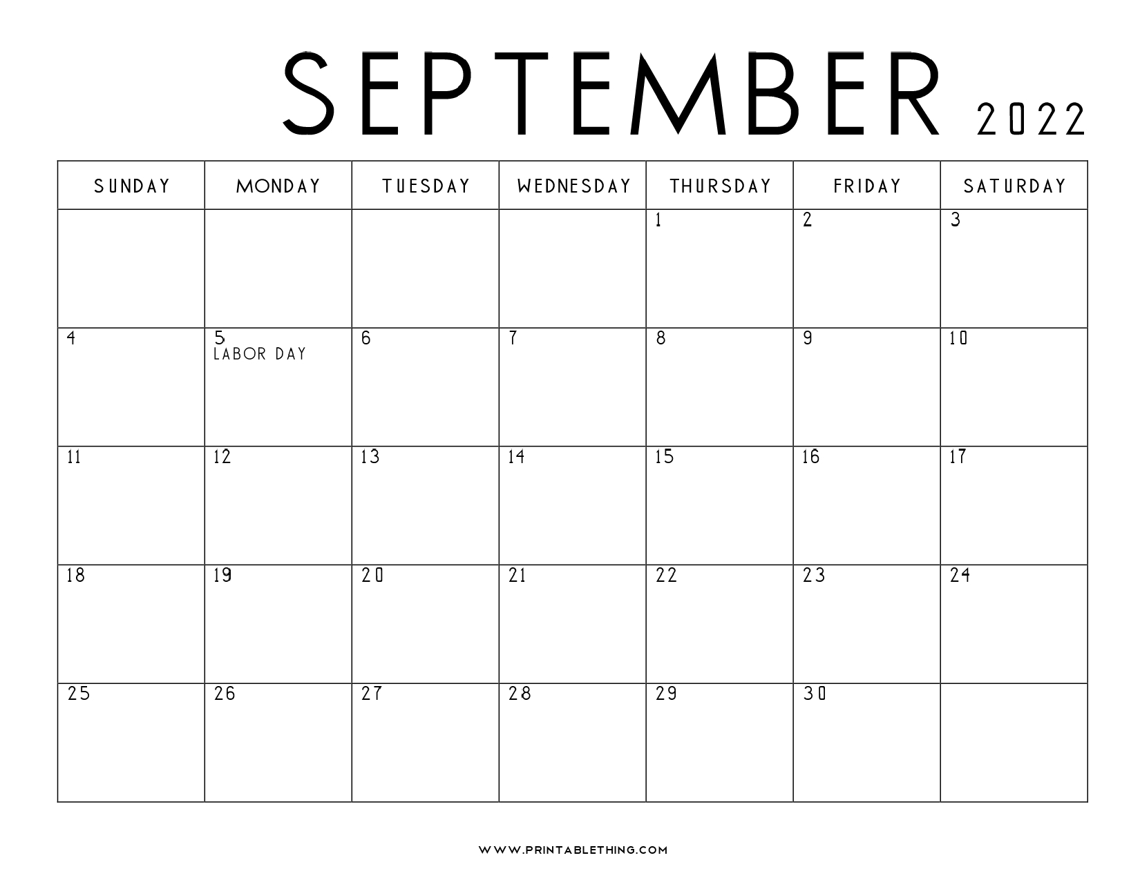 20+ September 2022 Calendar | Printable, Pdf, Us Holidays