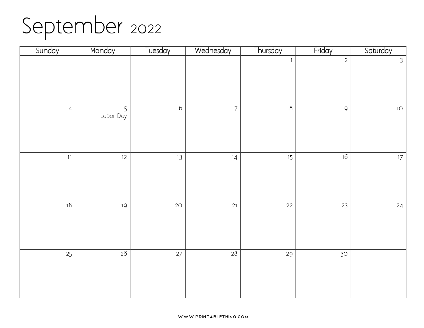 20+ September 2022 Calendar | Printable, Pdf, Us Holidays