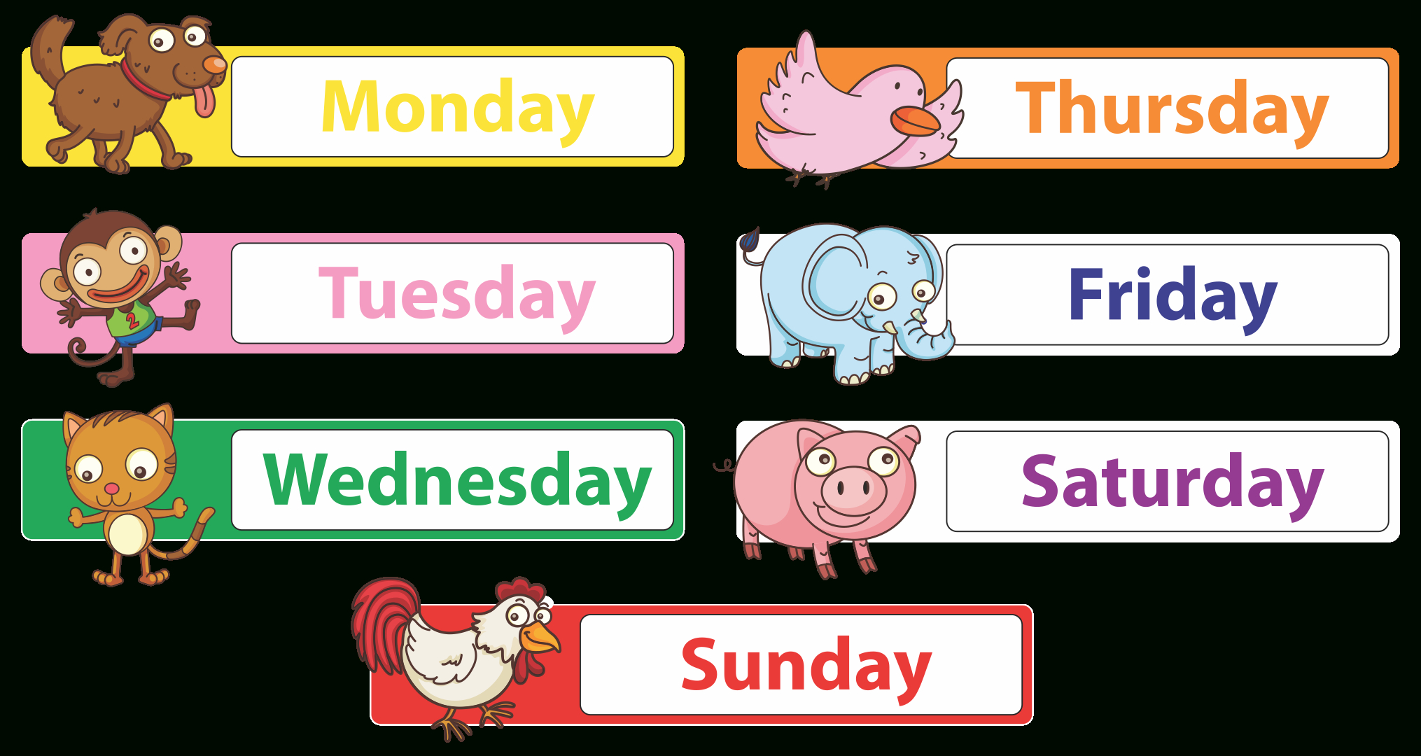 7 Best Teaching The Days Of Week Preschool Printables