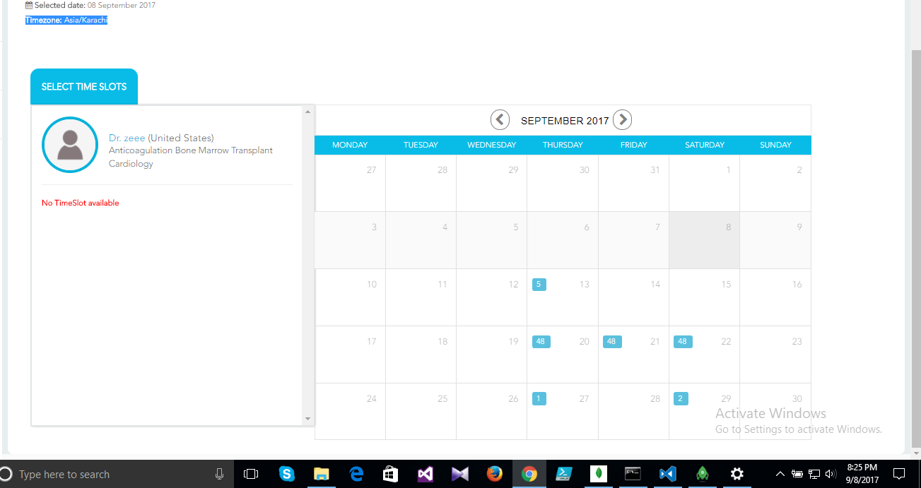 Calendar In Bootstrap 4 Month Calendar Printable