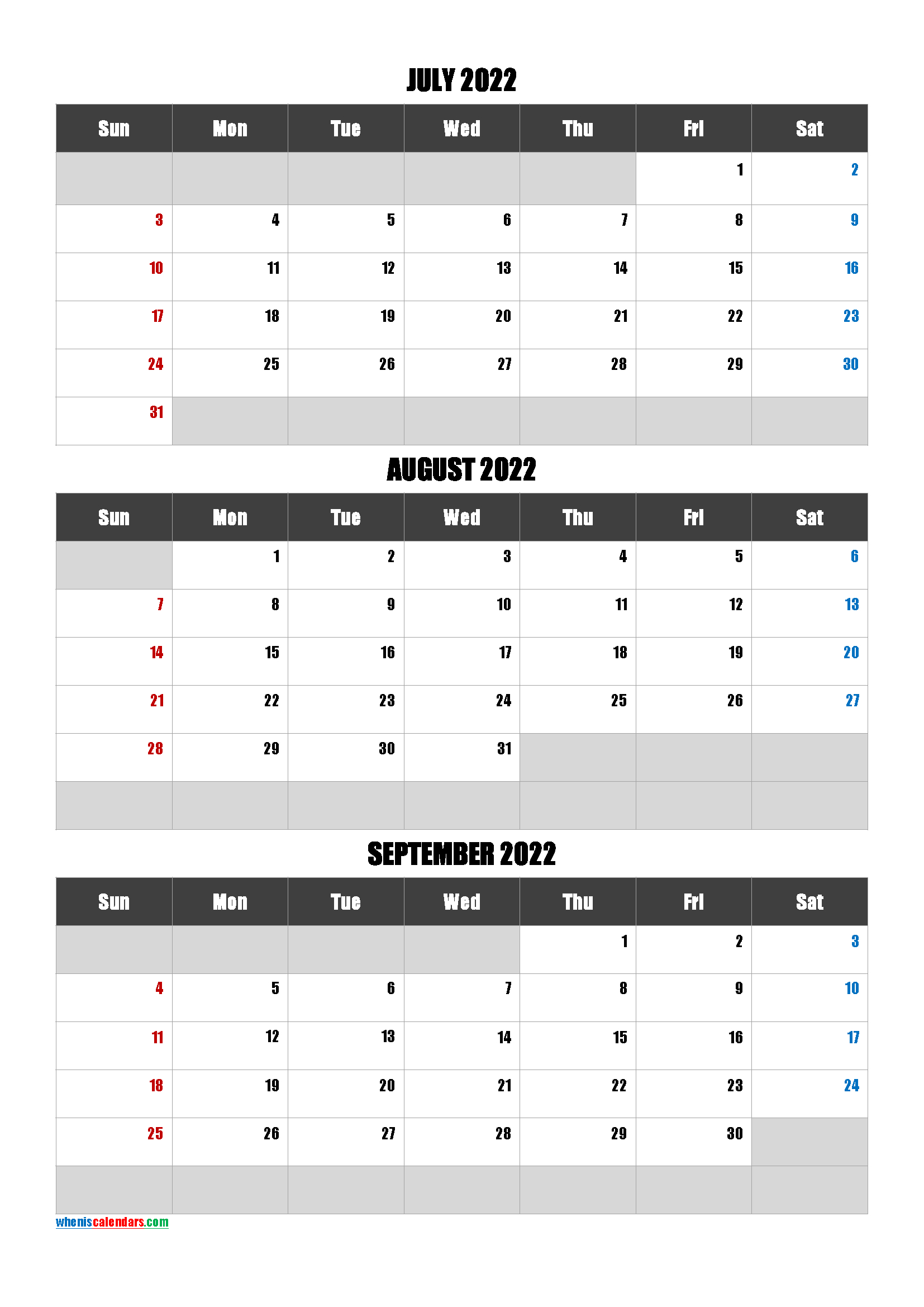 April May June 2022 Calendar Printable Free [Q1-Q2-Q3-Q4]