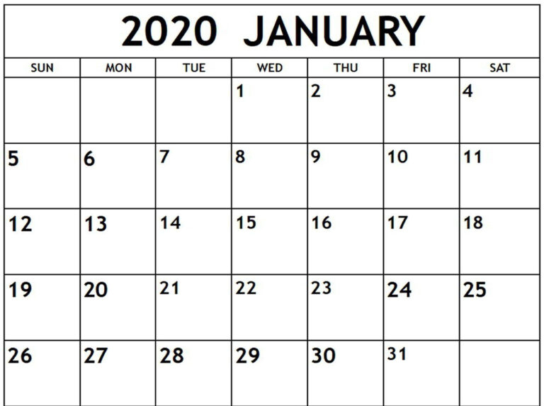 Calendar 202 To Print - Printablecalendarsfor2021