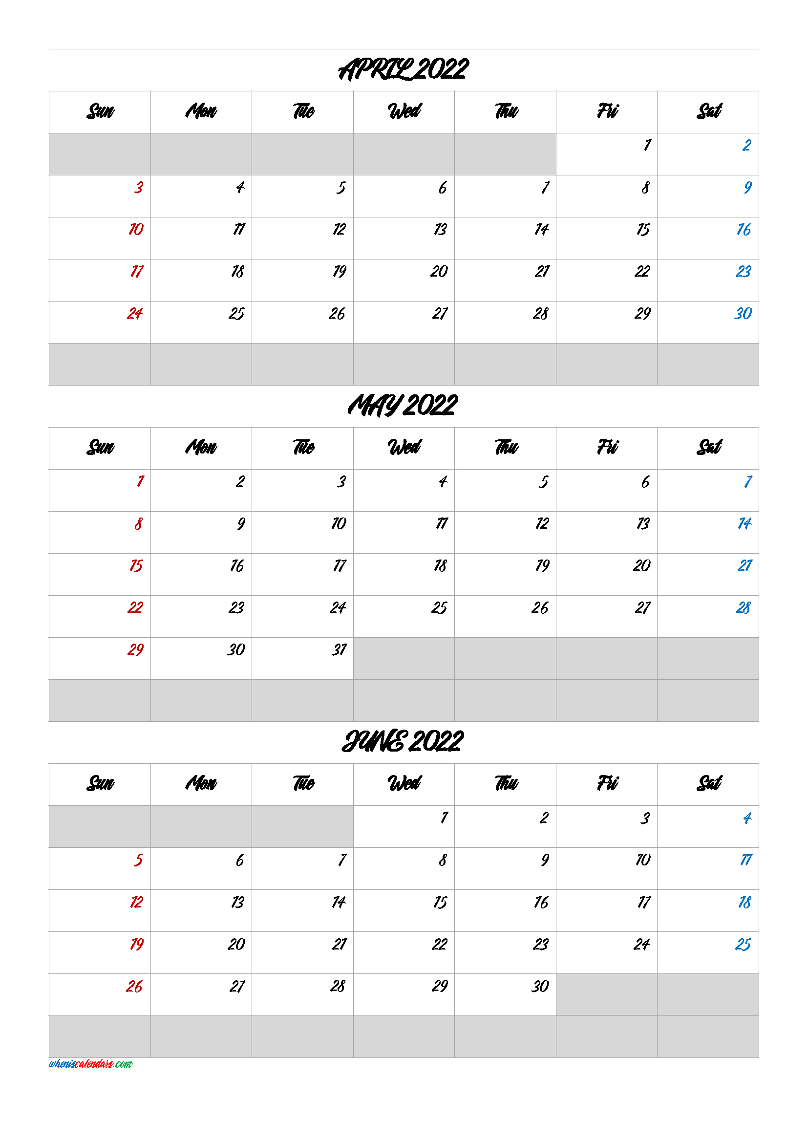 Calendar For April Of 2022 - Tewnto