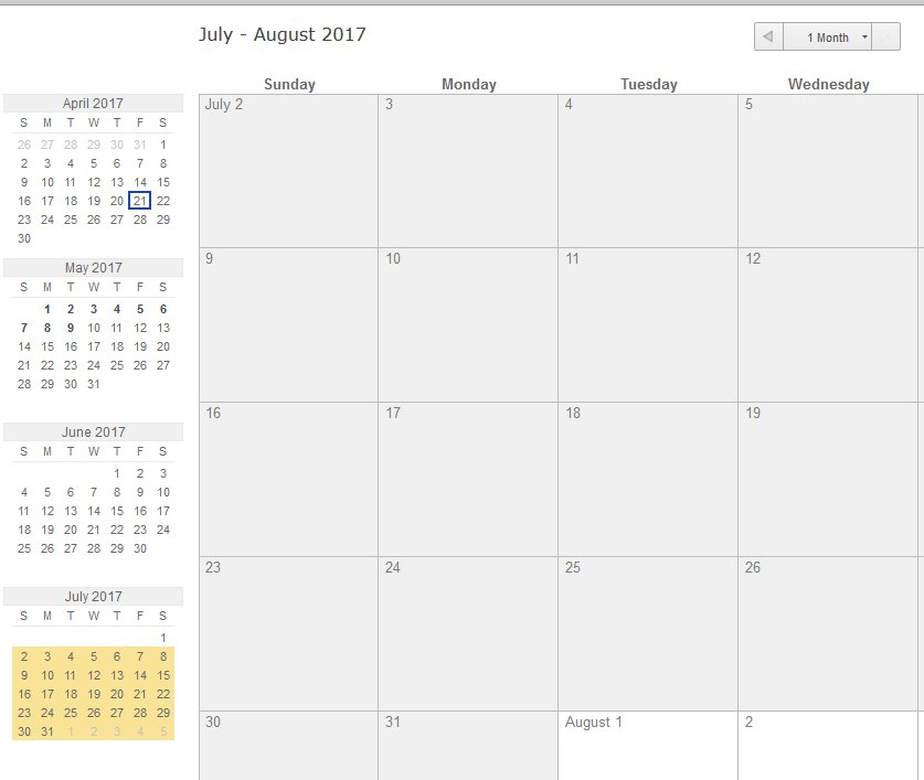 Calendar View Month Has 6 Weeks? — Smartsheet Community