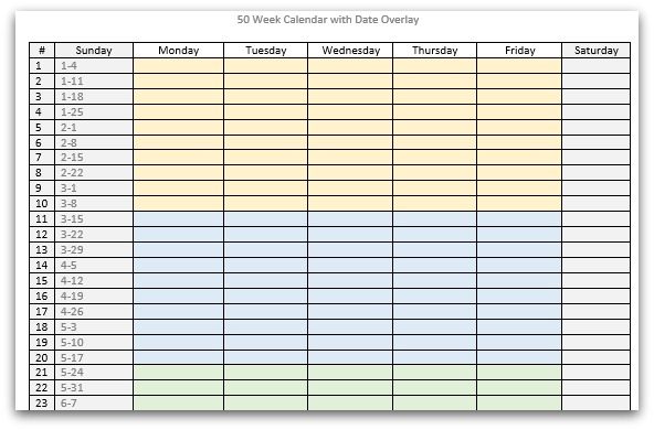 Creating A Planning Calendar That Makes Sense