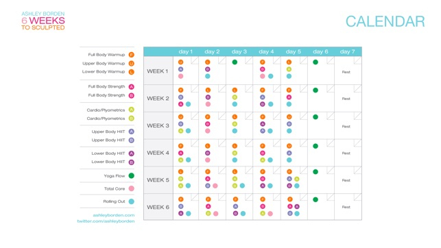 Dentrodabiblia: 6 Week Calendar