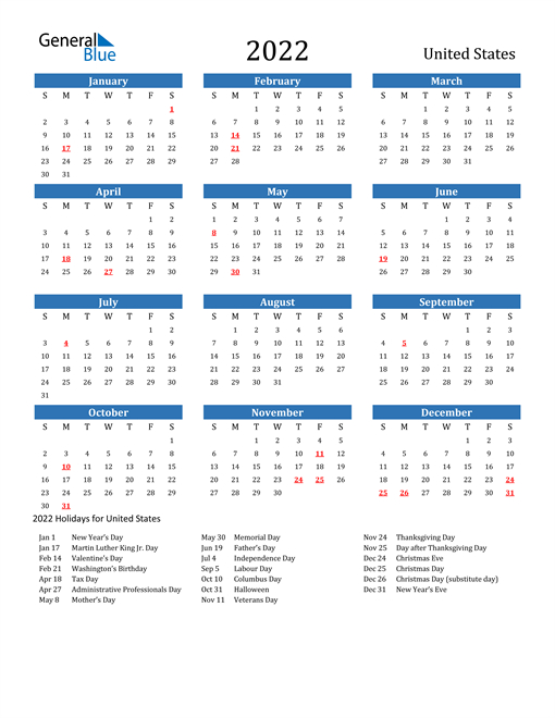 February 2022 Calendar: Absentee