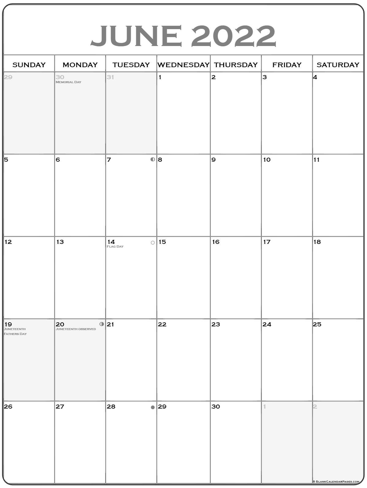 Free Printable Calendar June July August 2022 | Month Calendar Printable