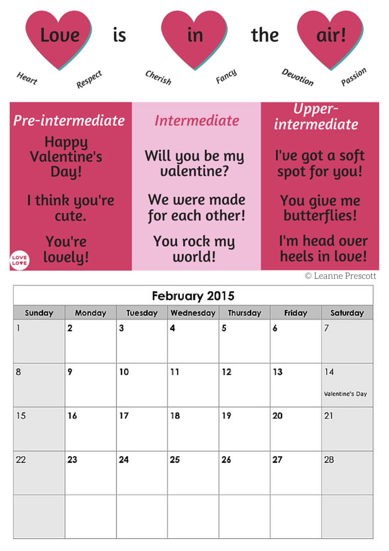Lsi Portsmouth Blog: February Calendar For Valentine