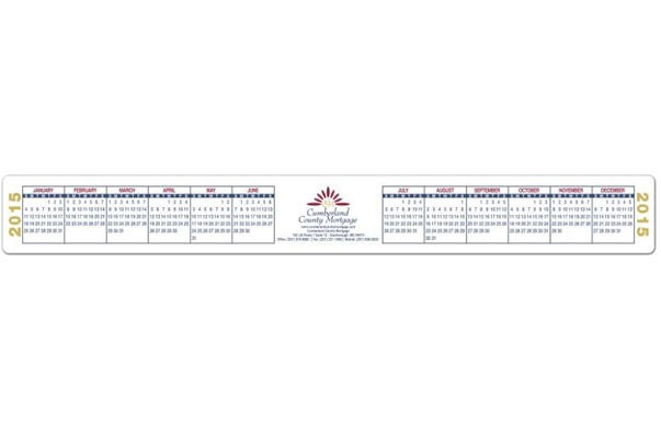 Monitor Calendar Strip Customized | Promotional Calendars
