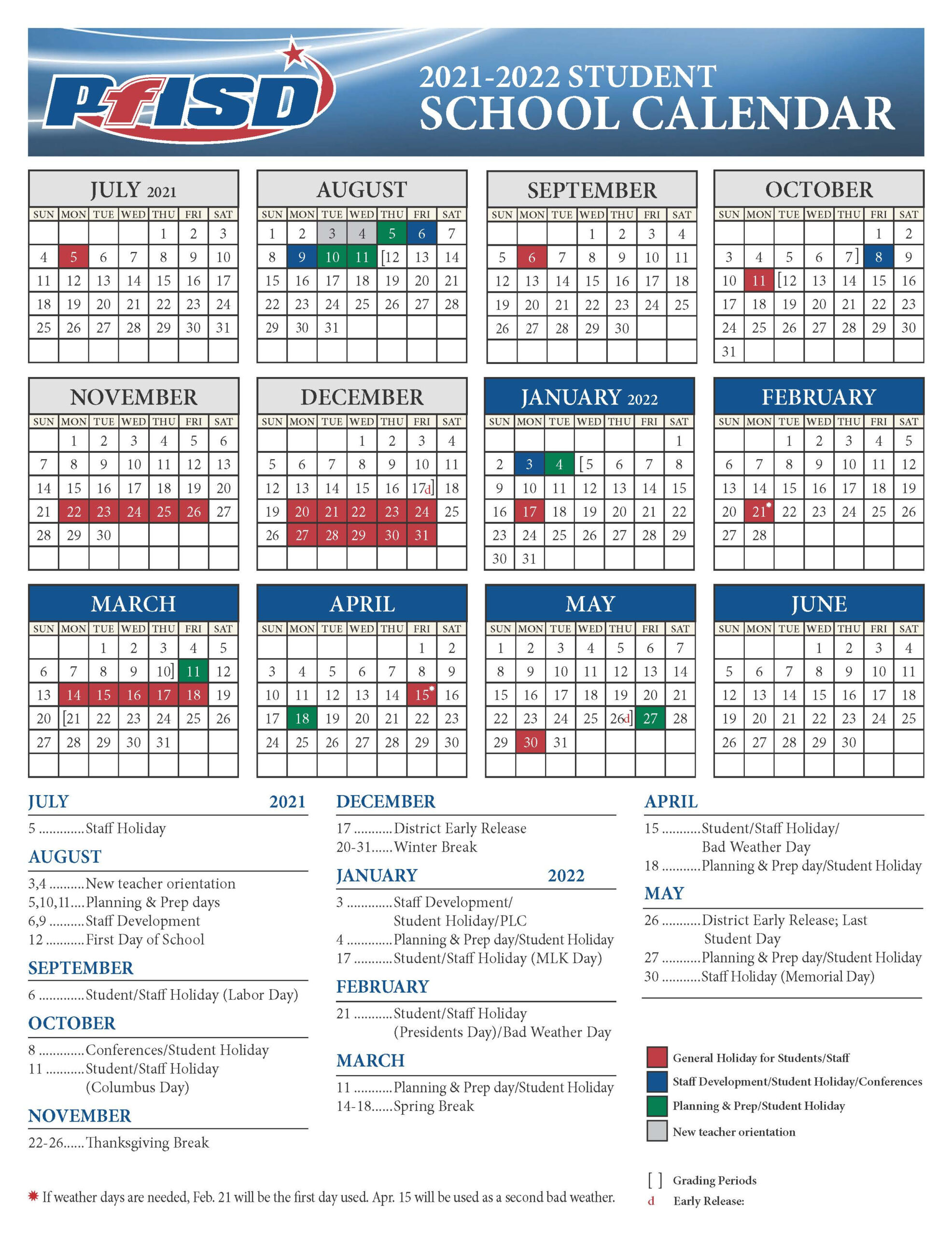 Park University 8 Week Courses Calendar 2022 - August 2022