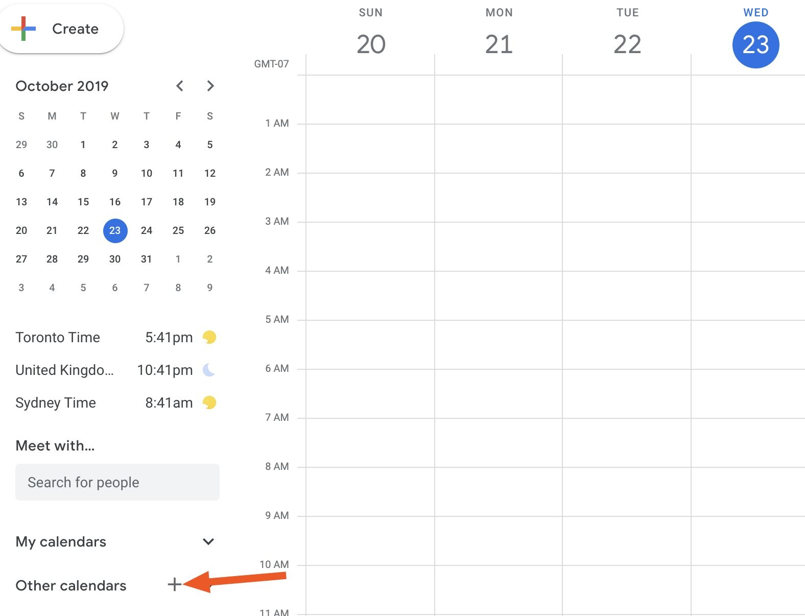 Print Google Calendar As List