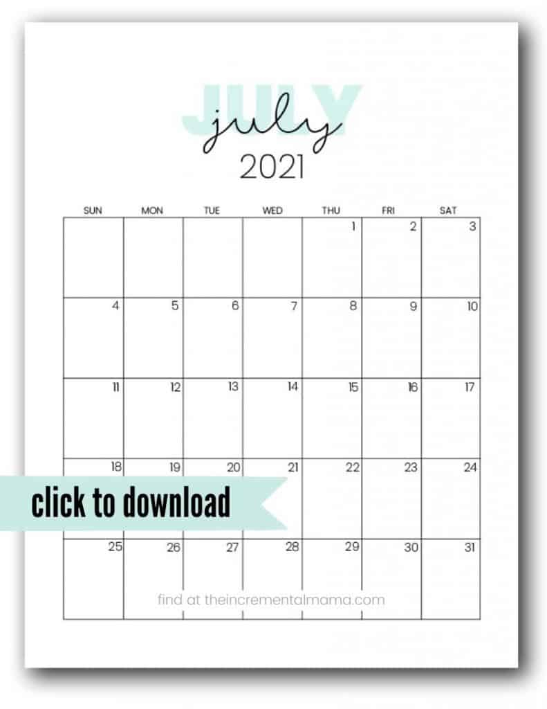 Printable Calendar 2021 - Printable Calendar 2021 Template