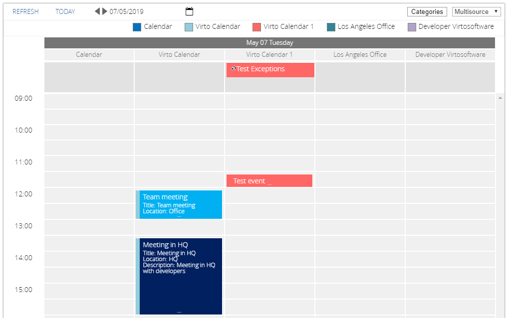 Virto Sharepoint Calendar App Update 5/2019 - Sharepoint Blog